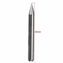 10Pcs 0.1mm 30Degree Carbide PCB Board Engraving Bits CNC Router Tool V-shape