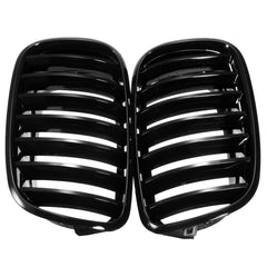 Black Front Hood Grilles Grille For BMW 2007-2013 E70 E71 X5 X6