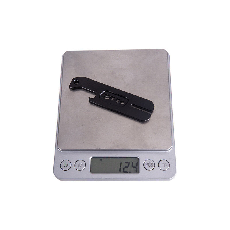 Bike Repair Tools Bottle Opener with Rotor Truing Slot Wrench MTB Disc Alignment Truing Tool Cycling Bike Accessories