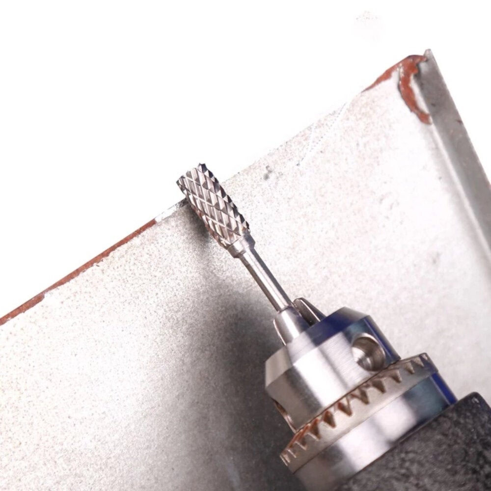 10pcs Carbide Tungsten Steel Electric Drill Grinding Head Rotary File Tungsten Steel Milling Cutter wood working Wood Carving