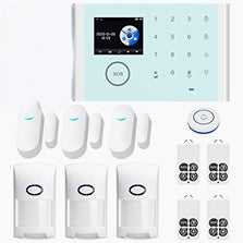 Smart Wireless WIFI Alarm System With GSM Infrared Detetor Door and Window Sensor Remote Controler Wireless Doorbell Button Home Anti-theft Alarm Work
