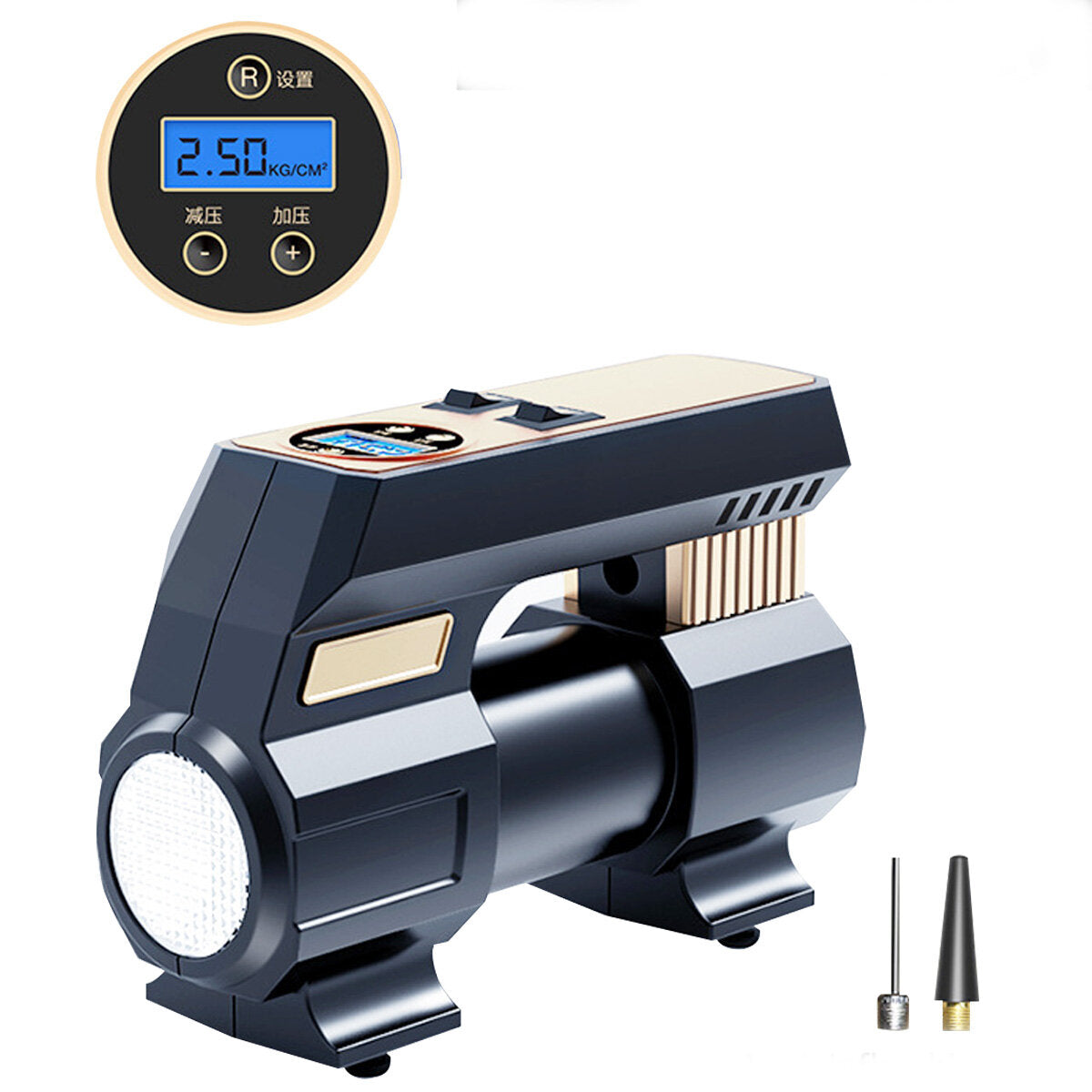 12V 200PSI Automatic Tire Inflator Electric Car Air Pump Compressor Portable Digital