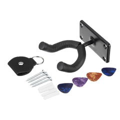 Square Hook Ukulele Electric Guitar Metal Hanger Wall Punch Hook