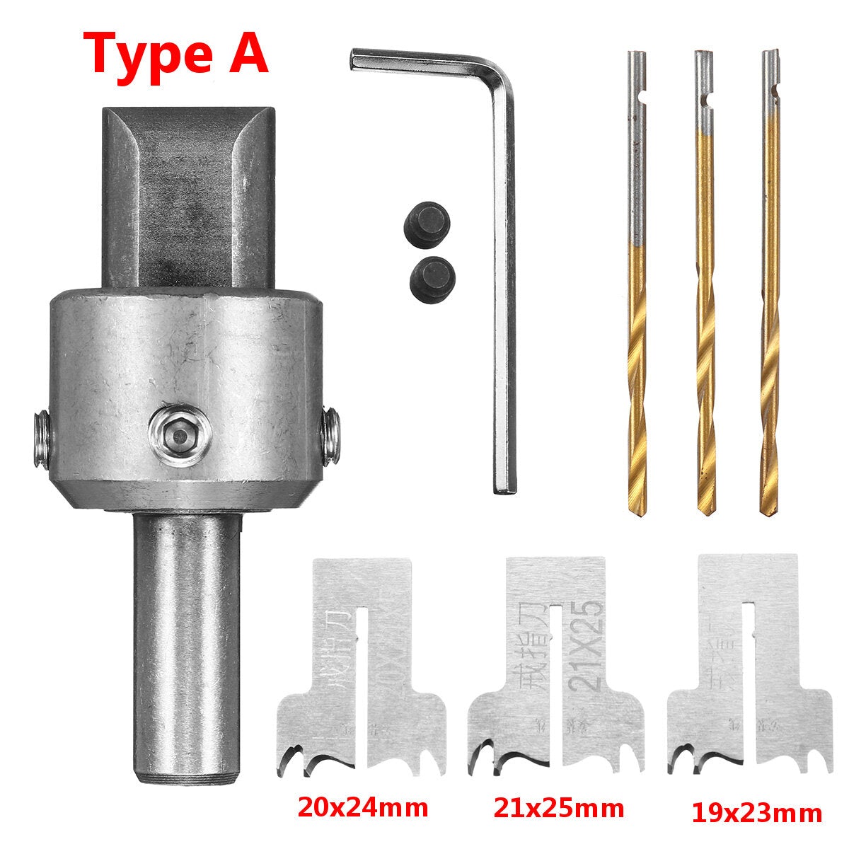 8pcs Ring Cutter Removal Bead Drill Barrel Bead Cutter Drill Bit Woodworking Tool