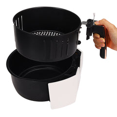5.5L Multipurpose Air Fryer Oil Free Non-stick Temperature Timing Control 1400W