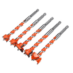 125mm Lengthened Woodworking Hole Saw Cutter Forstner Drill Bit Door Punching Auger Tool
