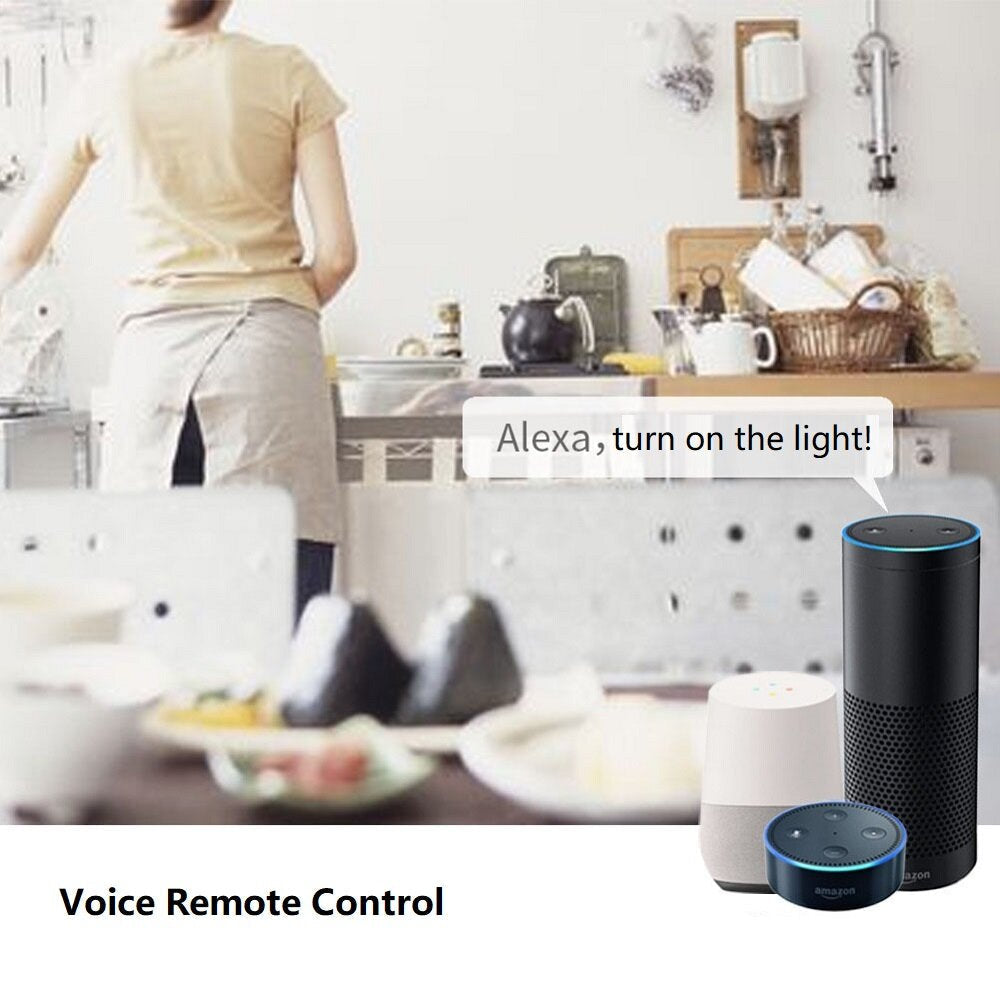 Switch Module Smart Home Modification Module Works with Alexa Google Home 220-240V 3 Gang
