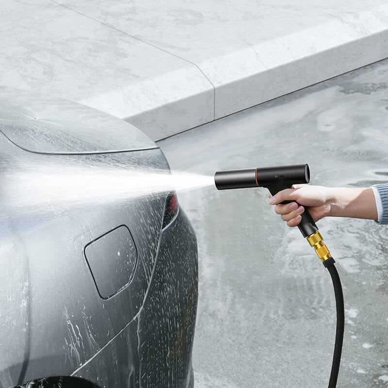 Car Wash Spray Nozzle 4-layer Pressurization 5 Spray Patterns Washer for Gardening Cleaning Pet Bathing