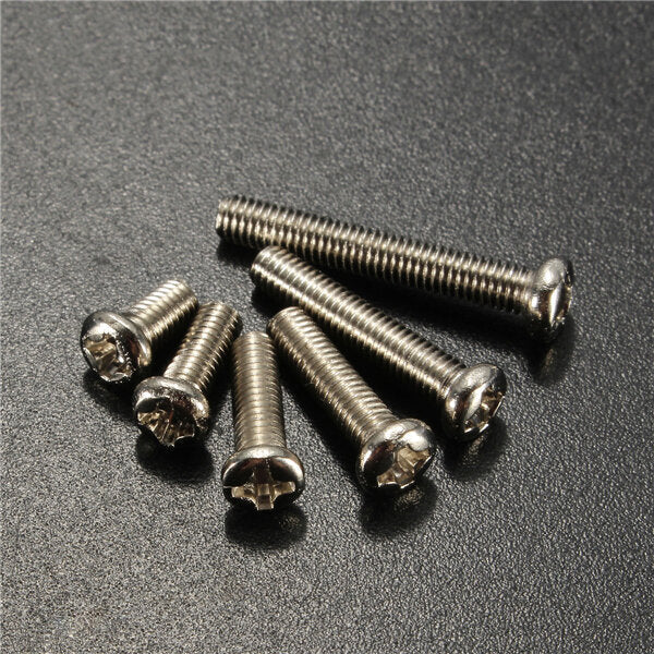300pcs/120pcs M3 Stainless Steel Button Philip Head Socket Cap Screw Assortment Kit