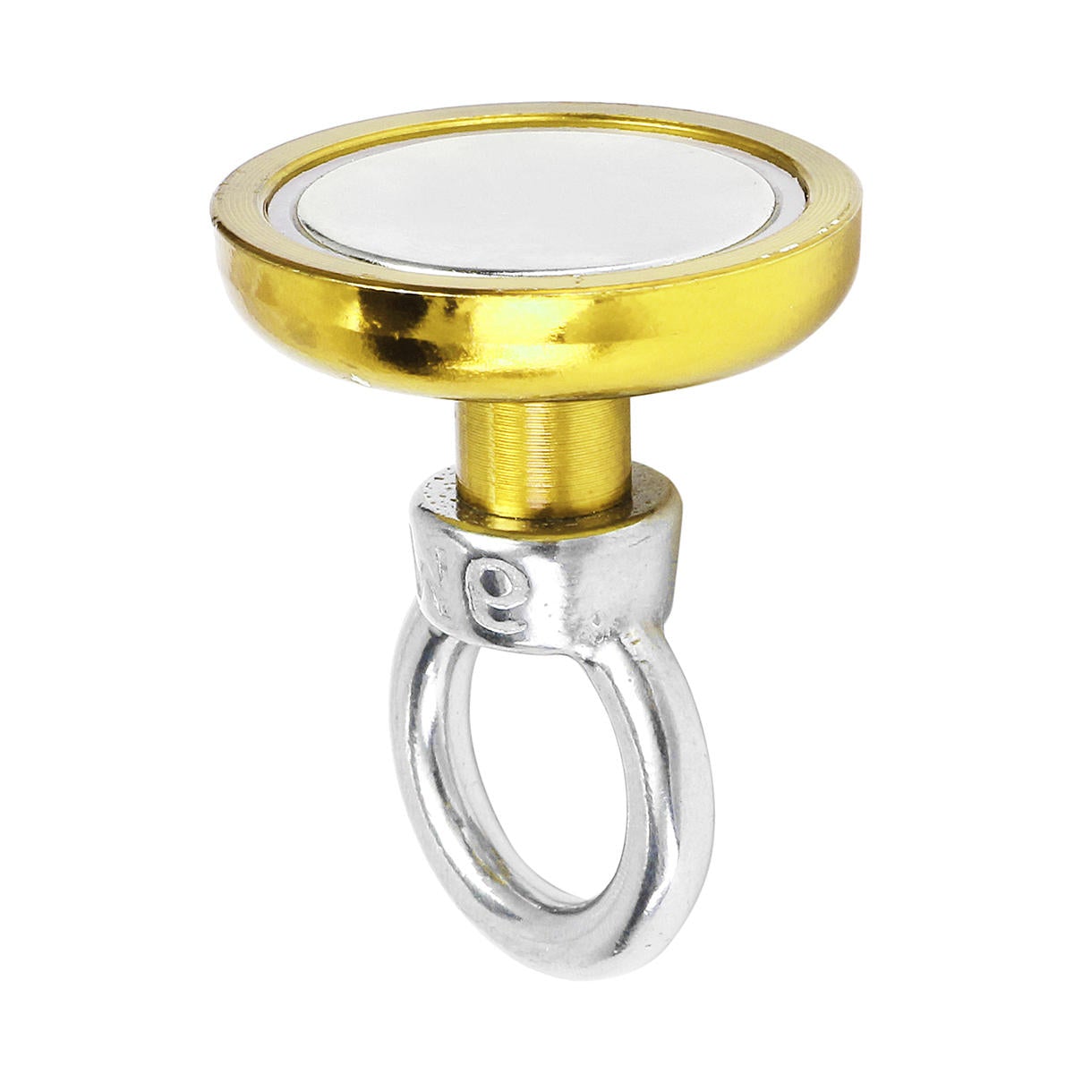 36mm 50kg Neodymium Recovery Magnet Metal Detector Eyebolt Ring Red/Yellow/Blue