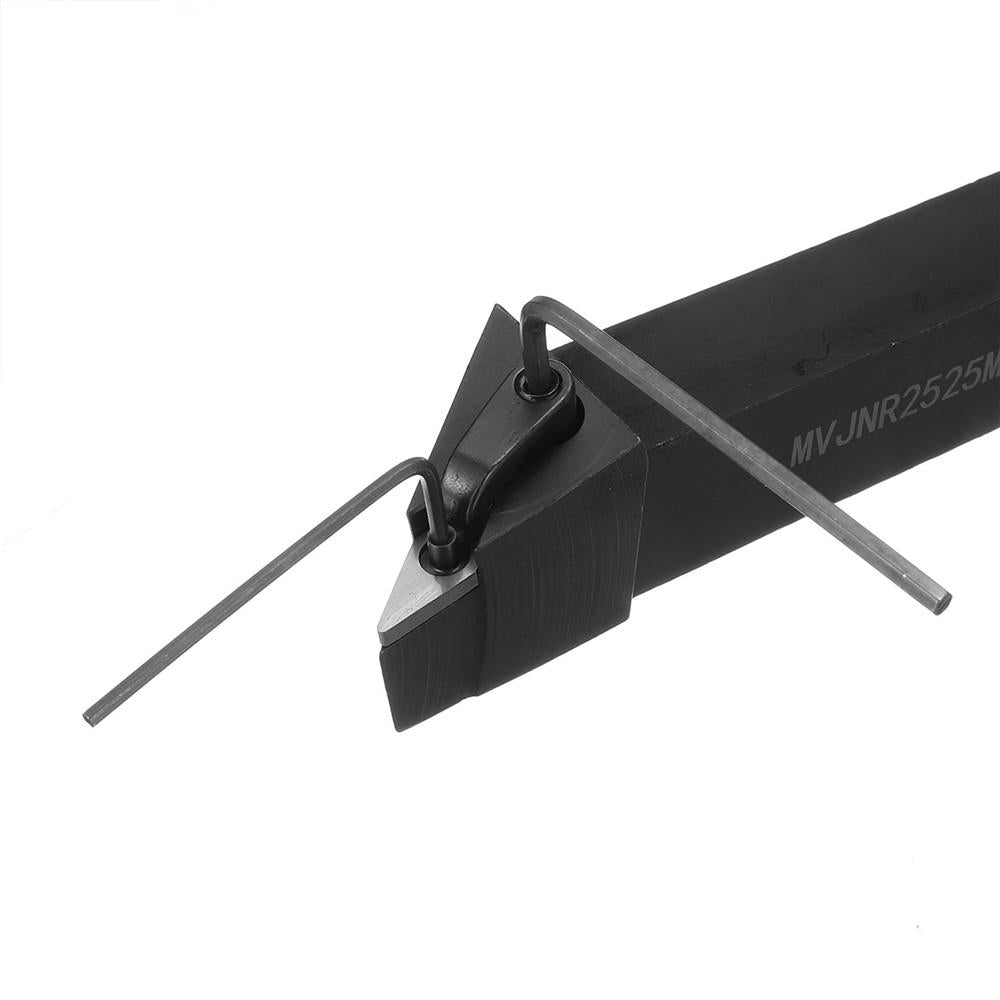 25 x150mm 93 Degree Lathe External Turning Tool Holder with VNMG1604 Carbide Insert