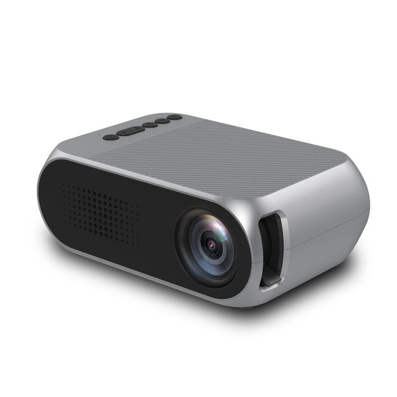 Mini LED Projector Built-in Battery Home Pico Projector Suit for Power Bank Outdoor Movie AV/SD/USB/HDMI