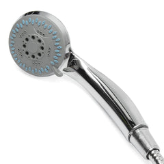 Bathroom Shower Head Riser Rail Bracket Handheld Holder Bar Chrome