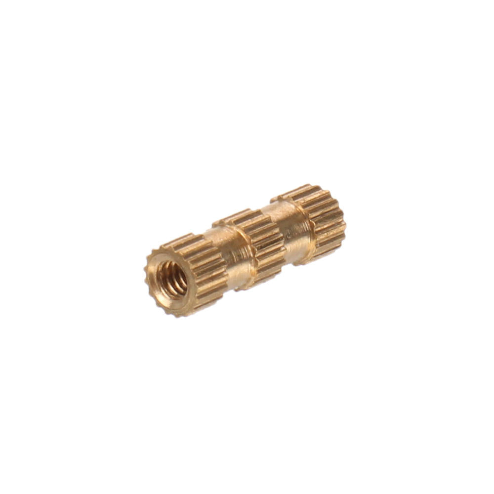 250pcs M2/M3/M4 Metric Threaded Brass Knurl Round Insert Nut Assortment Set