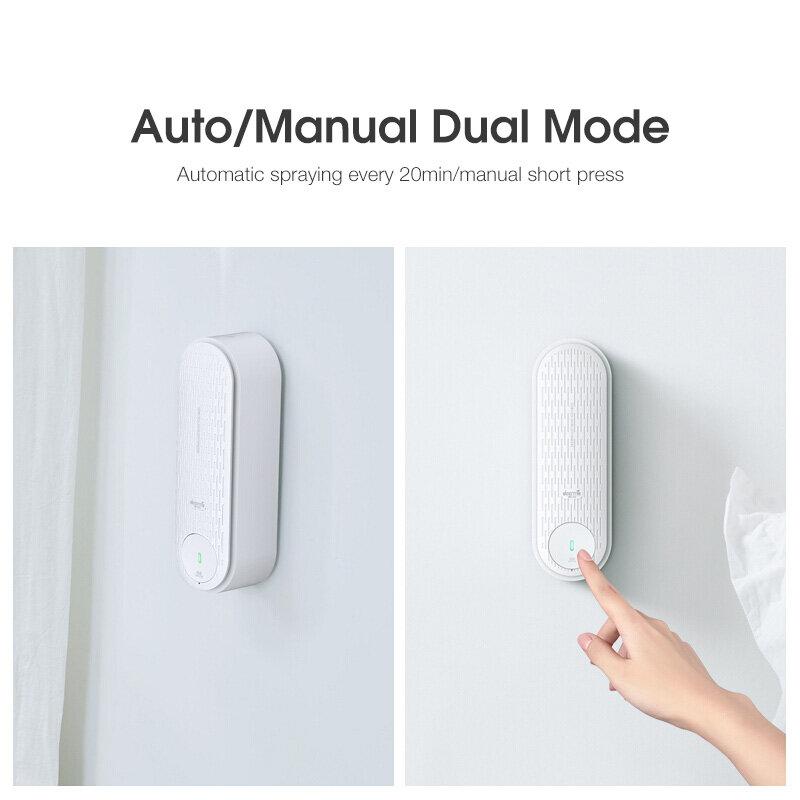 Sliding Type Automatic Perfume Sprayer Portable Aroma Diffuser Seamless Wall-mounted Electromagnetic Induction Control for Home Public Place
