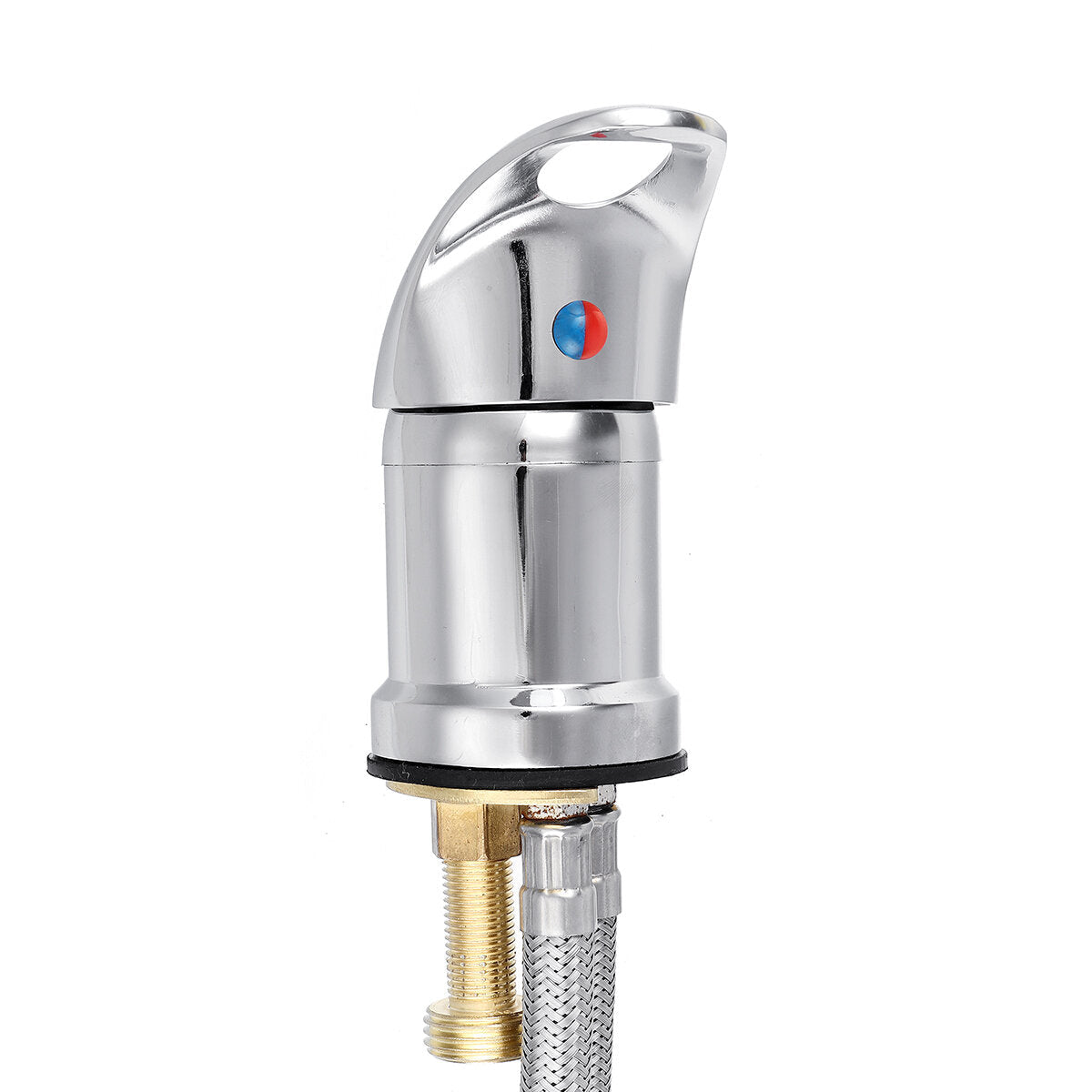Shampoo Bowl Hair Hot Cold Faucet Handle With Shower Head Hose Beauty Salon