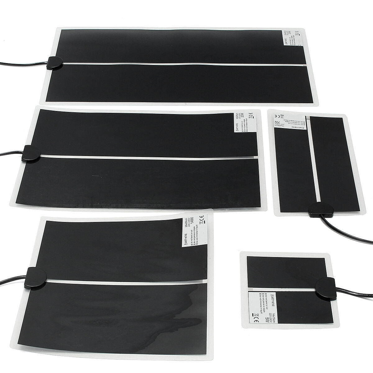 220V Reptile Pet Vivarium Heater Brooder Incubator Heat Mat Heating Pad Terrarium Floor Foil Reptiles