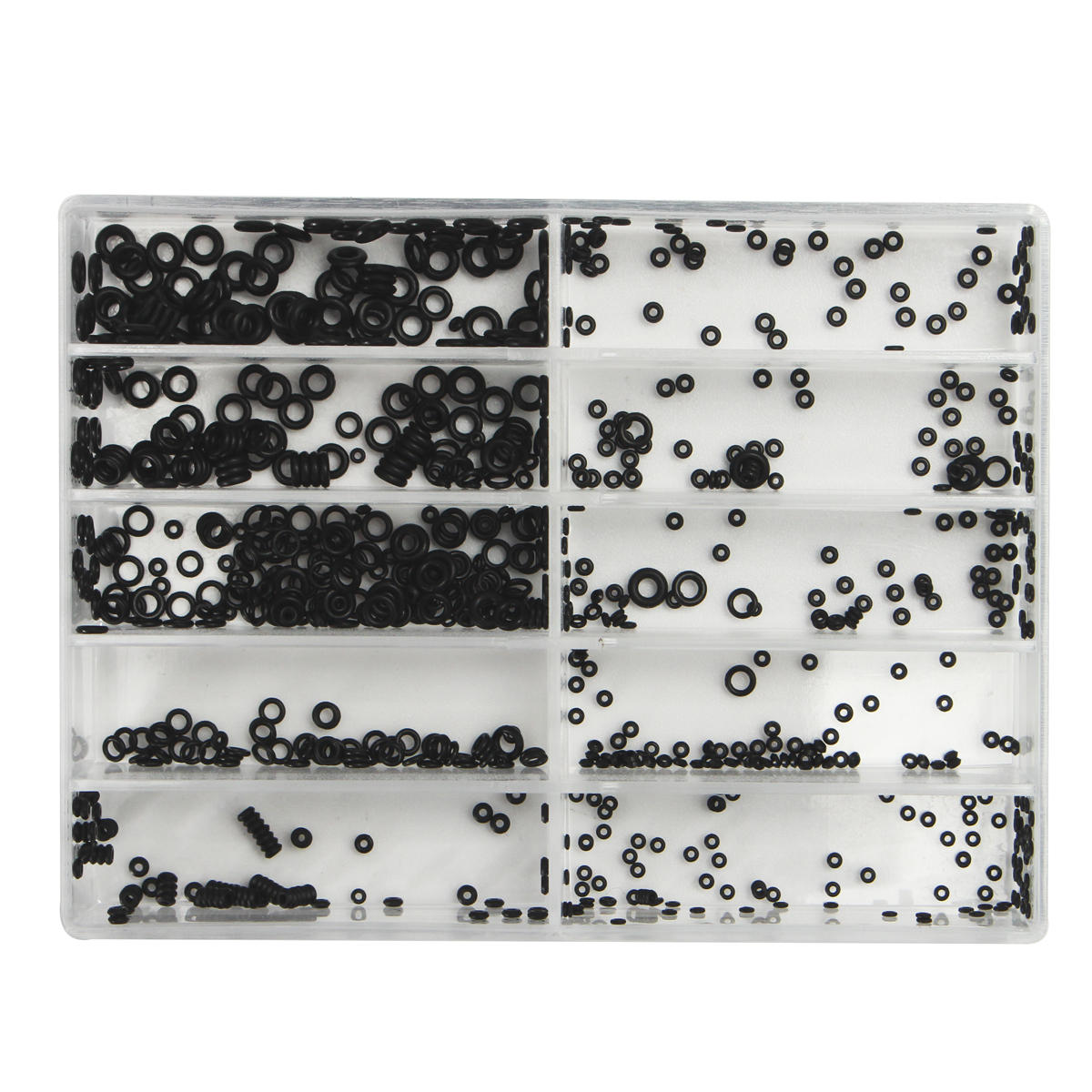500Pcs Mini Small Rubber Washer O-Ring For Watch Crown For Waterproof Watches Seals Rubber Ring