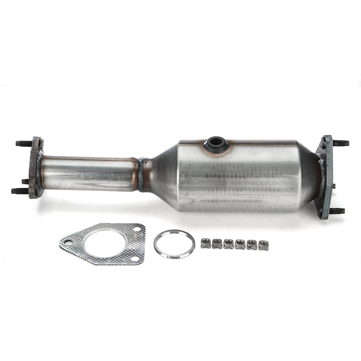 2.3L Exhaust Shaft Three-way Catalytic Converter Escape-pipe Tail Gas Purifier with Gaskets