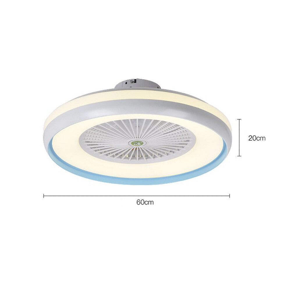 Ceiling Fan with Lighting LED Light 3 Color Temperature Adjustable Wind Speed Remote Control