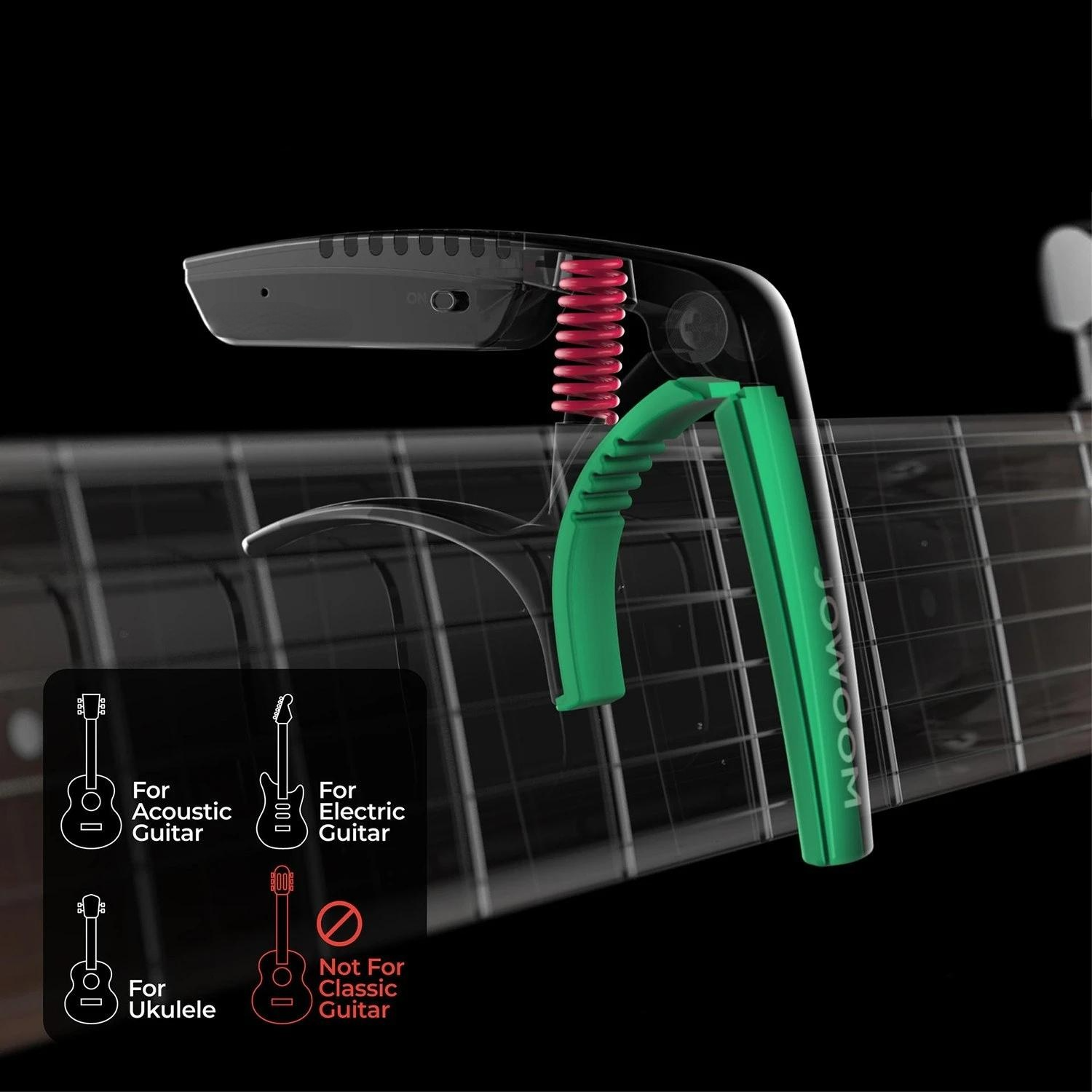 2-in-1 Multi-functional Guitar Capo Tuner