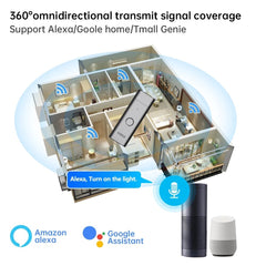 WiFi Remote Control for Air Conditioner TV Smart Home Infrared Remote Controller with Alexa Google Home