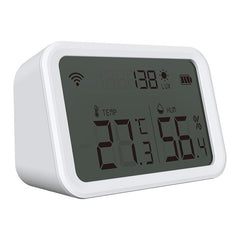 Intelligent Temperature and Humidity Illuminance Sensor Works with ZB Gateway Mobile Phone Remote Control