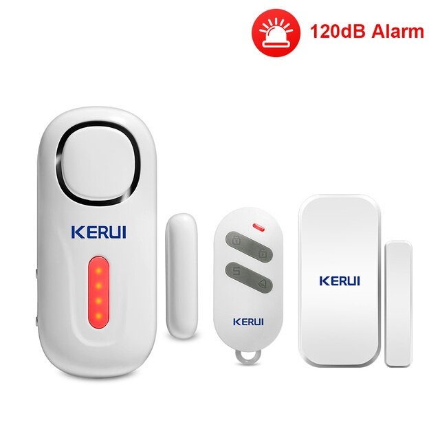 Wireless Door Window Entry Security Burglar Sensor Alarm PIR Magnetic Smart Home Garage System Remote Control