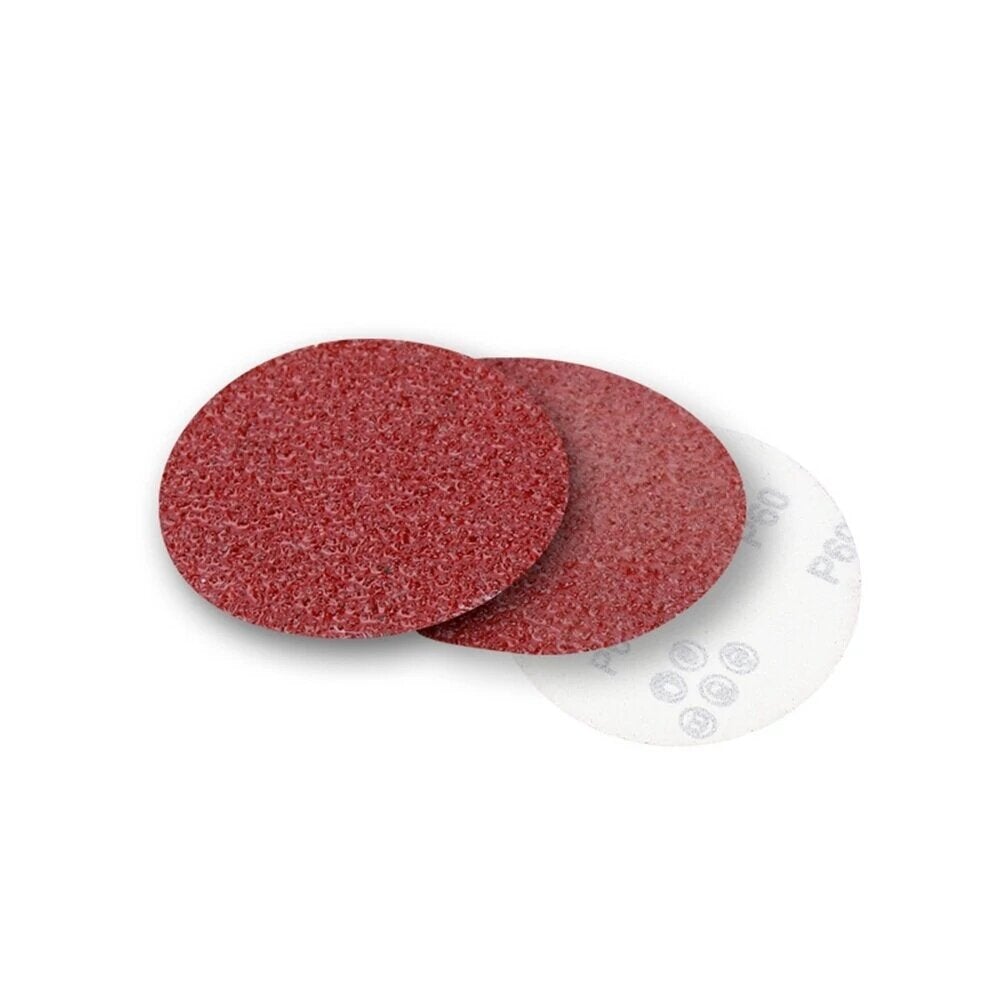 122pcs 2 Inch Sanding Disc Round Abrasive Dry Sandpaper with Back-up Pad for Polishing