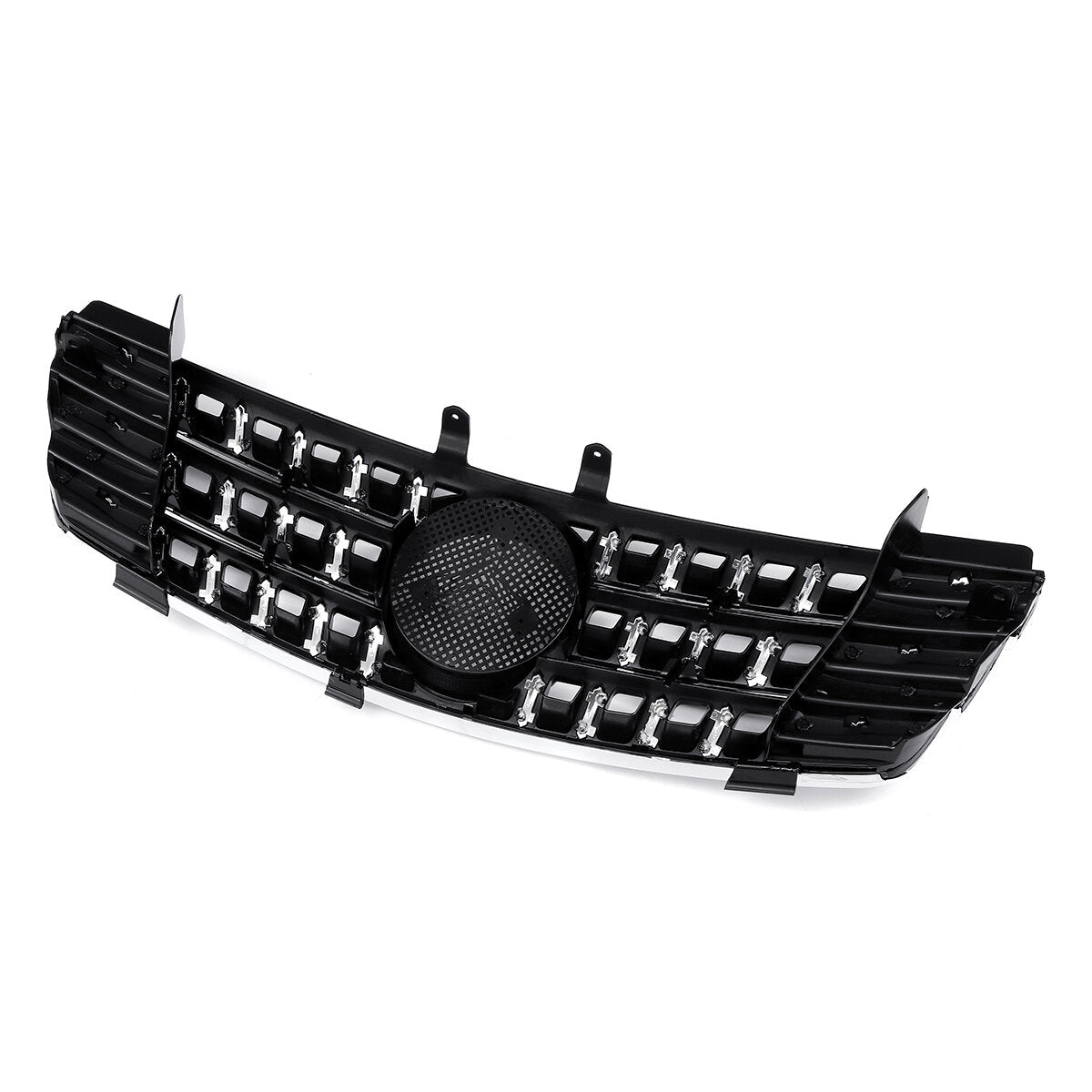 Glossy Front Hood Grill Grille For Mercedes Benz ML Class