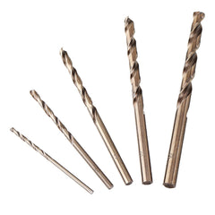 Upgrade 5Pcs 2-6mm HSS-CO Cobalt Twist Drill Bits For Bosch Dremel Rotary Tool