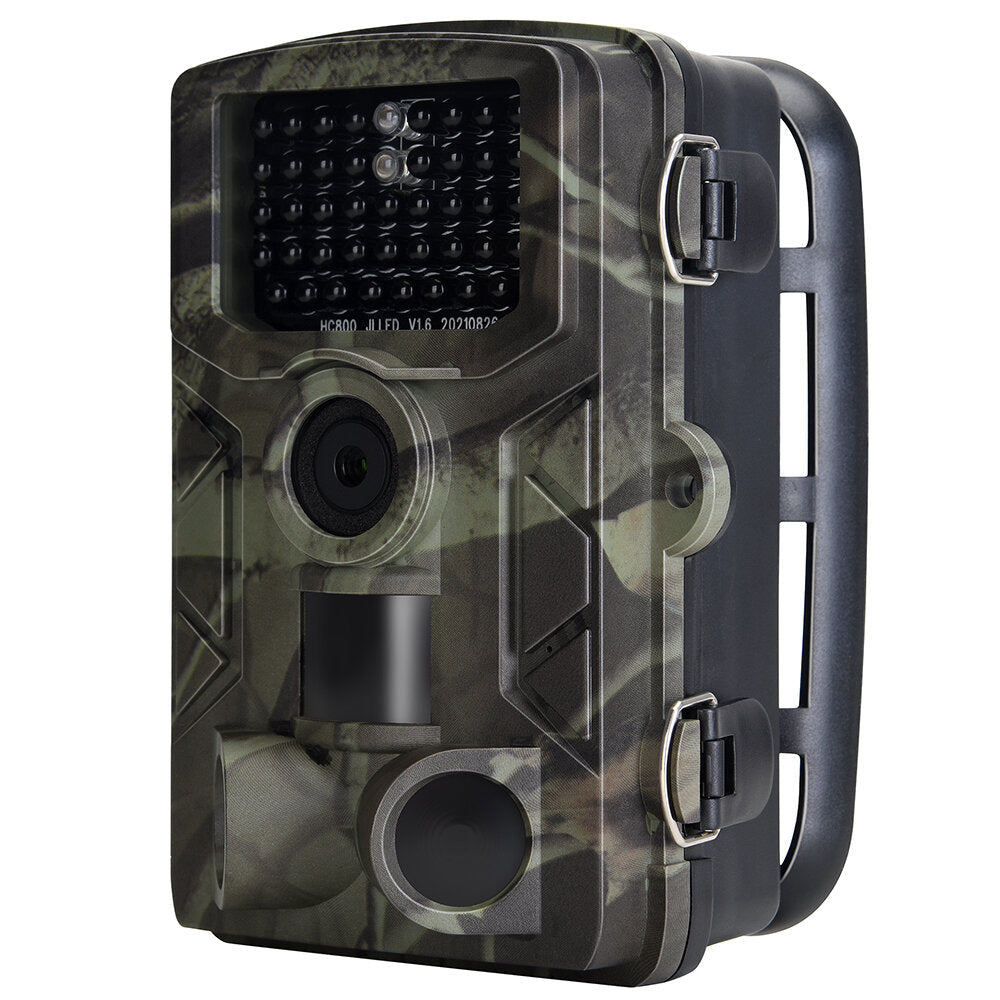 Night Vision Waterproof Hunting Camera 0.3s Trigger Time 120 Lens Angle Recorder Wildlife Trail Camera for Home Security and Wildlife Monitoring 4MP