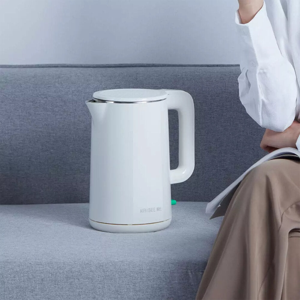 Electric Water Kettle 1800W 1.5L Auto-Off Instant Heating 304 Stainless Steel Electric Kettle