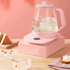 Electric Kettle 800W 1.5L Multifunctional Glass Tea Pot Household