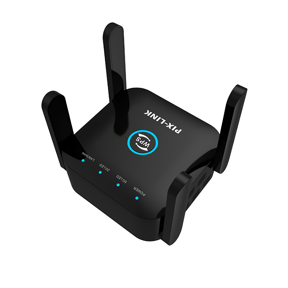 1200M Dual Band Wifi Repeater 5G AP Wireless Signal Booster Extender Amplifier Wifi Range Extender