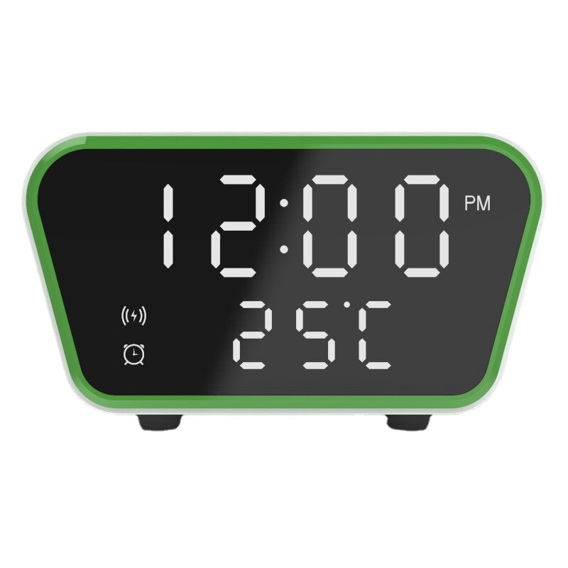 Smart Alarm Clock Wireless Charger Fast Charging Pad for iPhone 12 Pro Max for Samsung Galaxy Note S20 ultra Huawei Mate 40 OnePlus 8 Pro