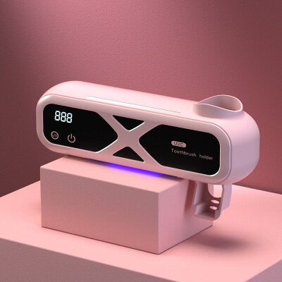 UV Smart Toothbrush Sterilizer USB Rechargeable Toothbrush Cleaner Automatic Toothpaste Squeezer