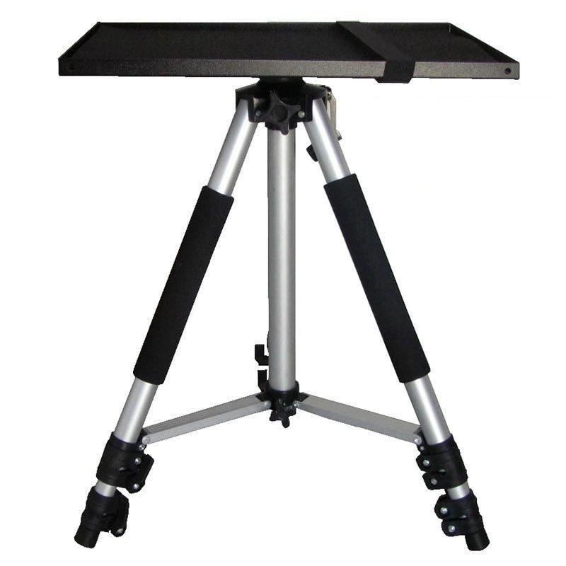 Aluminum alloy projector bracket with tray projector tripod tripod portable round tube bracket