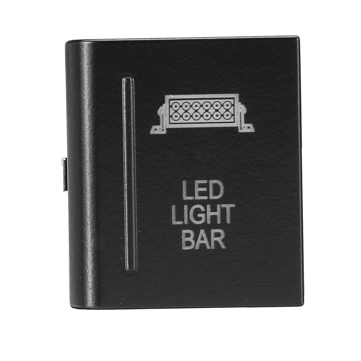 For VW Amarok Amrok Pickup LEFT Push Button Switch Red Spot/Driving Light LED Light Bar On-Off Switch DC 12V 3A