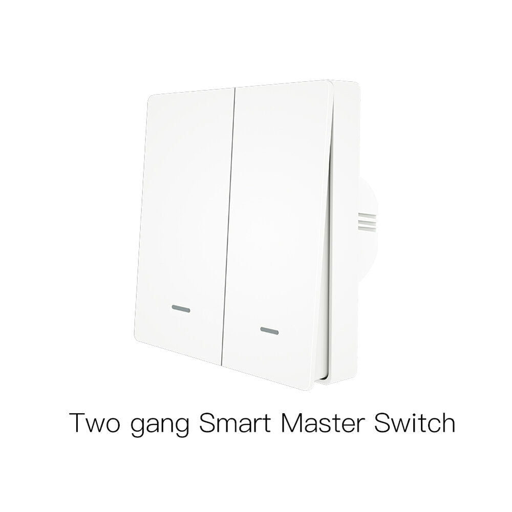 WiFi Smart Push Button Switch RF433 Wall Panel Transmitter Kit Tuya App Remote Control Works with Alexa Google Home