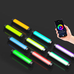 LED Light 2 In 1 Wand Power Bank 3000K-6000K WaterProof Portable Handheld Lighting Stick for Photography Studio Video Mobile Phone Camera