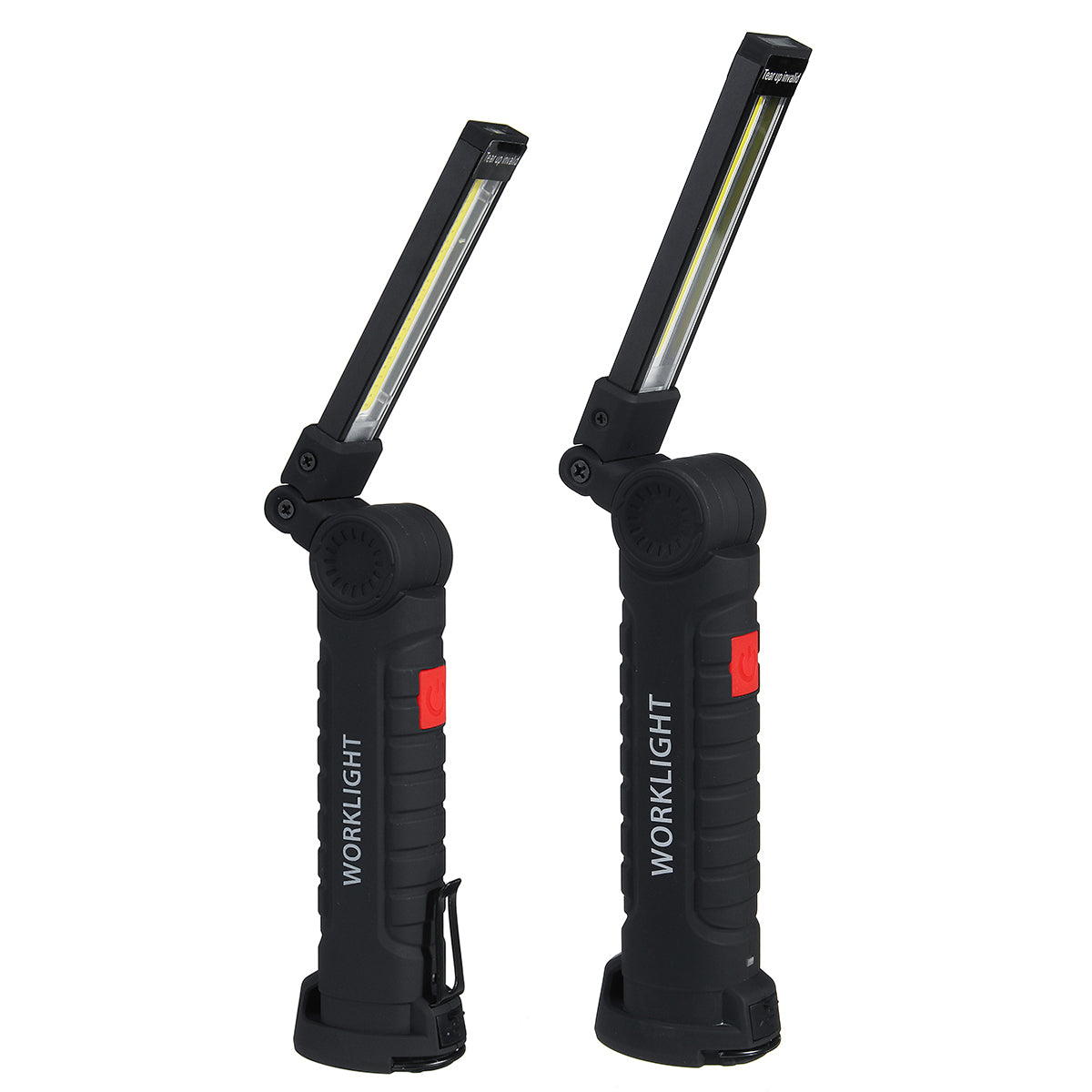 360° Rotatable COB+LED Work Light USB Torch Flashlight Outdoor Camping Emergency Lantern