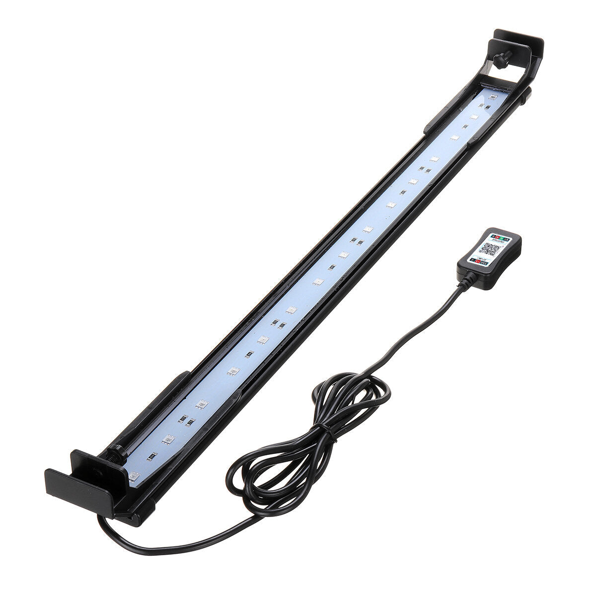Dimmable 52CM 16W Bluetooth APP Controlled RGB LED Aquarium Lighting Adjustable Top Light Suitable for Aquarium/Fish Tank