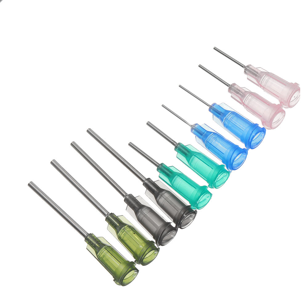 28Pcs/Set Dispensing Needle Kits Blunt Tip Syringe Glue Dropper Plastic Liquid Squeeze Bottle for Refilling and Measuring Liquids
