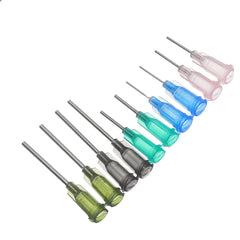28Pcs/Set Dispensing Needle Kits Blunt Tip Syringe Glue Dropper Plastic Liquid Squeeze Bottle for Refilling and Measuring Liquids