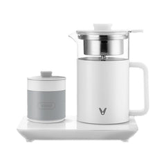 Electric Kettle 600W 550ml Multi-Function Glass Tea Pot with Filter