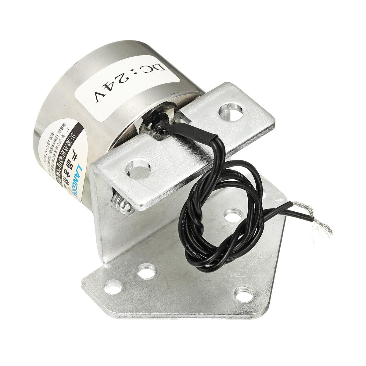 DC 24V 50Kg Electric Magnetic Screws Auto Door Lock Gate Access Control System Magnetic Lock