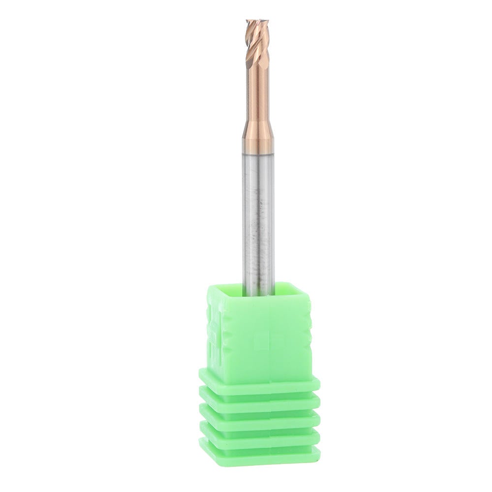 2.5/3.0mm 2 Flutes Long Neck End Mill HRC60 Deep Notch Cutter Milling Cutter