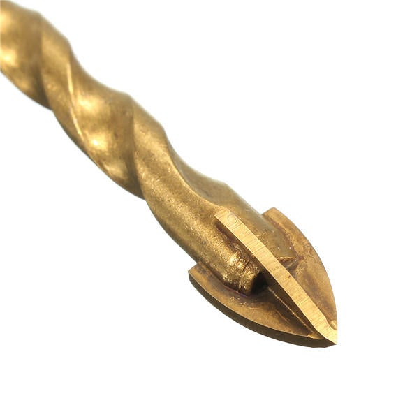 Tungsten Carbide Hex Shank Tile Glass Cross Spear Head Drill Bit 6/8/10/12mm