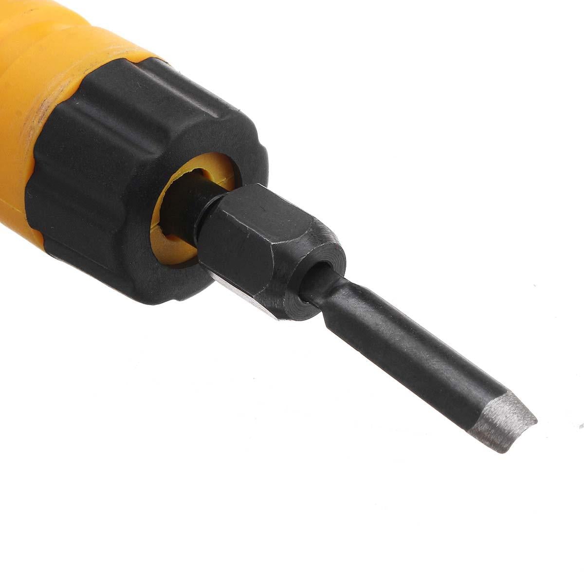 Wood Carving Chisel with 5 Carving Blades and Rotary Shaft for wood working Carving Machine Tool